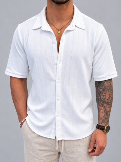 Camisa Tropicana White