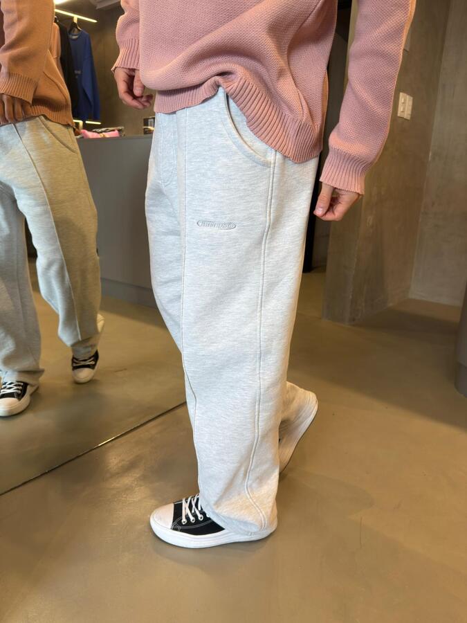 BAGGY Deportivo Línea Gris Melange