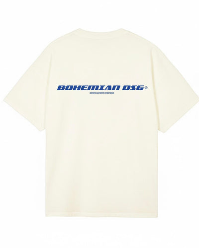 Remera Over BHN Off Blue