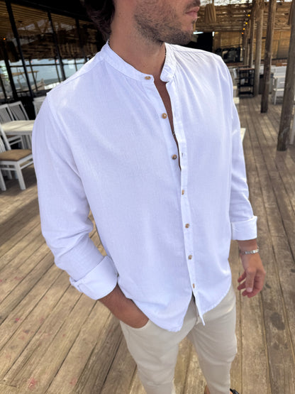 Camisa Lino Blanca