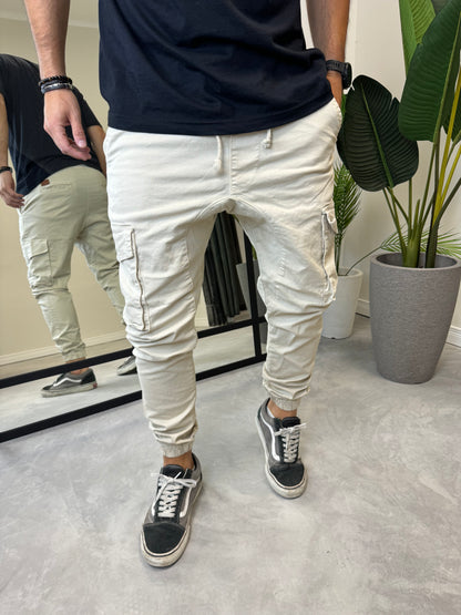 Jogger Cargo Beige