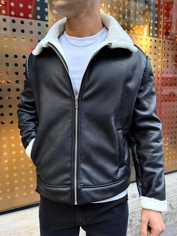 Campera Gamulán Negro