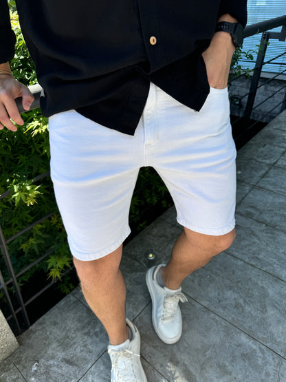 Bermuda Skinny White
