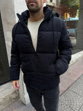 Campera Puffer Gamuza