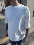 Remera Algodón Pesado White