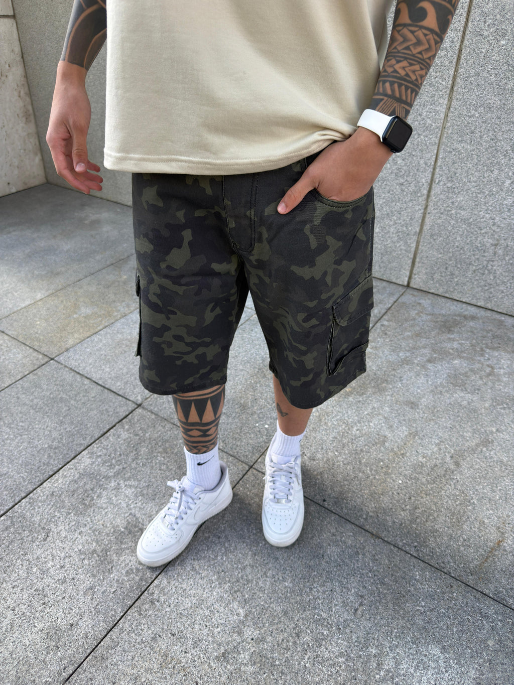 Bermuda Cargo Camuflada