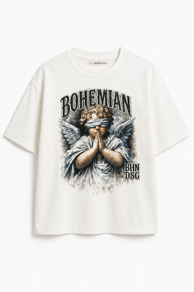 Remera Boxy Ángel Offwhite