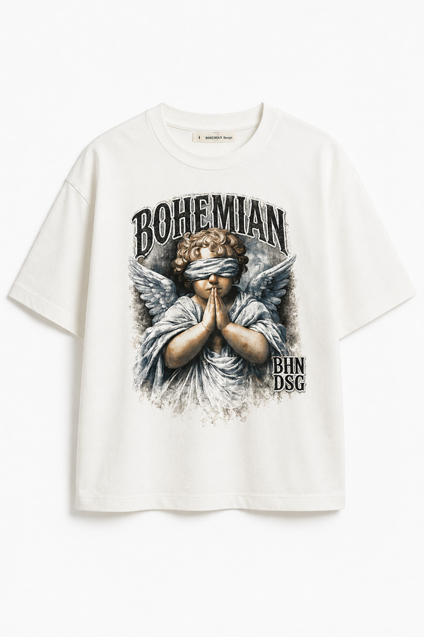 Remera Boxy Ángel Offwhite