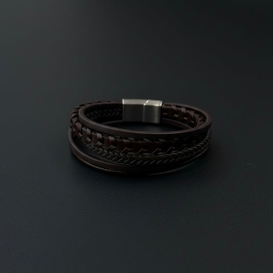 Pulsera cuádruple Brown