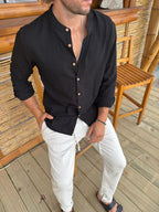 Camisa Mao Black