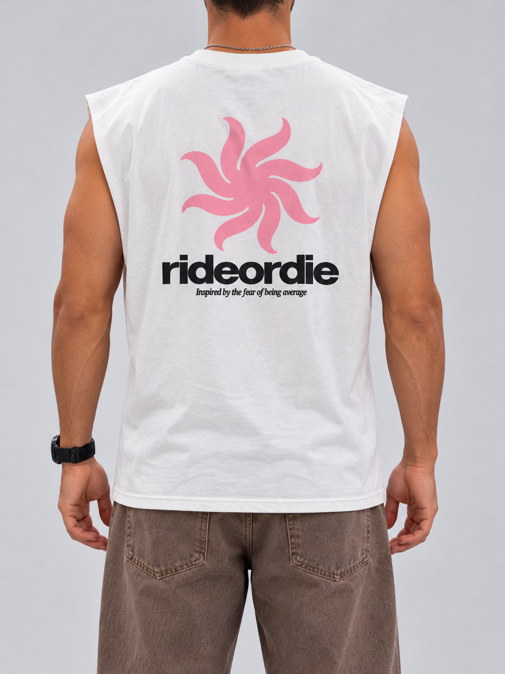 Musculosa Algodón Rideordie White