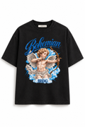 Remera Boxy CUPID Black