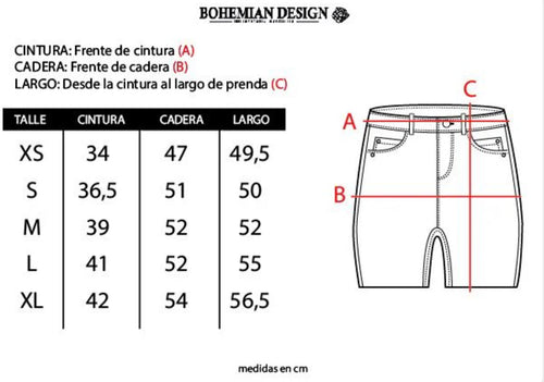 Bermuda BAGGY Cargo Jean