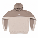 Hoodie Dúo Habano/ Crema