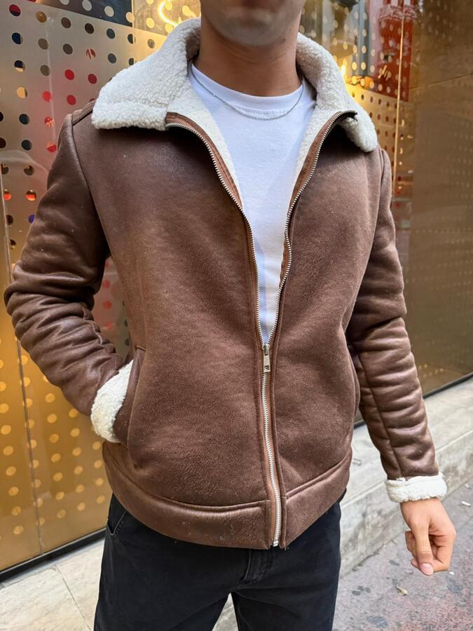 Campera Gamulán Marrón