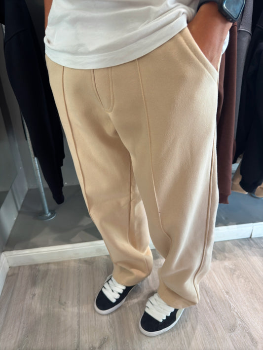 Jogging Over Beige