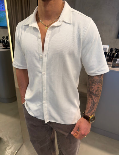 Camisa Tropicana White