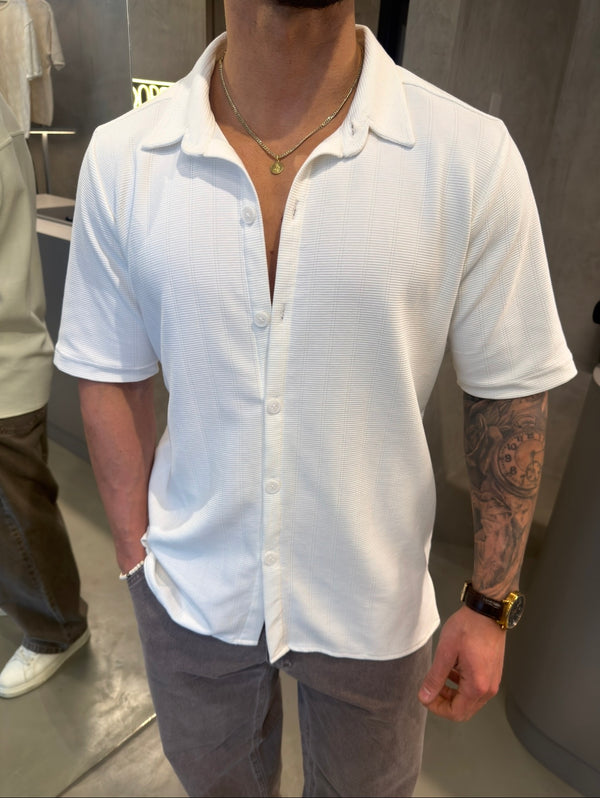 Camisa Tropicana White