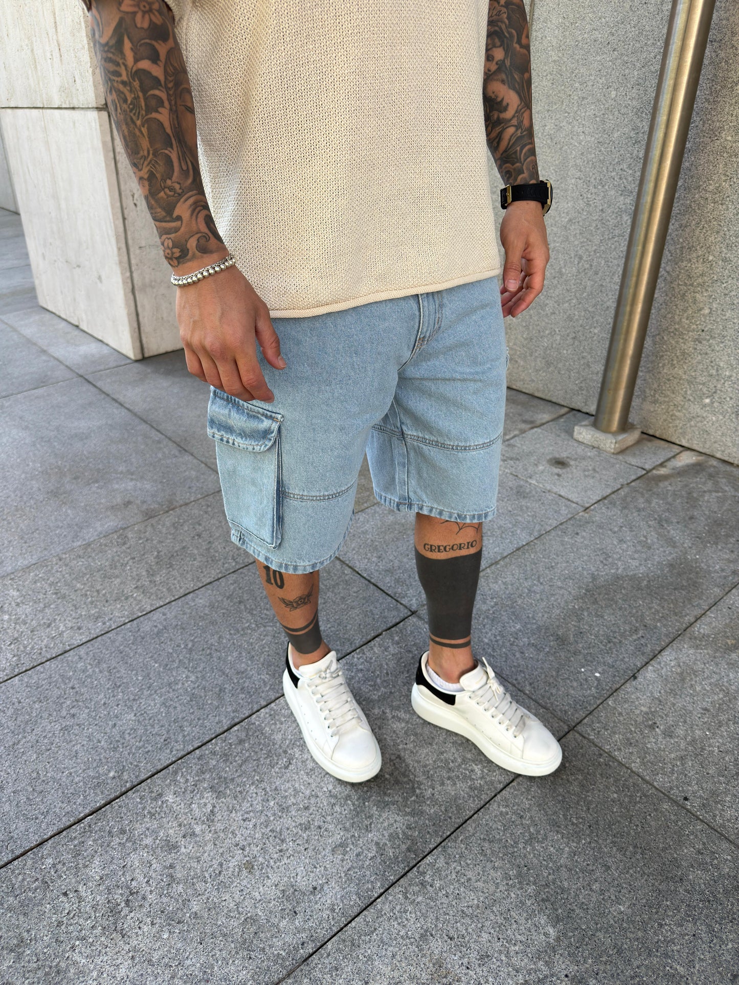 Bermuda BAGGY Cargo Jean