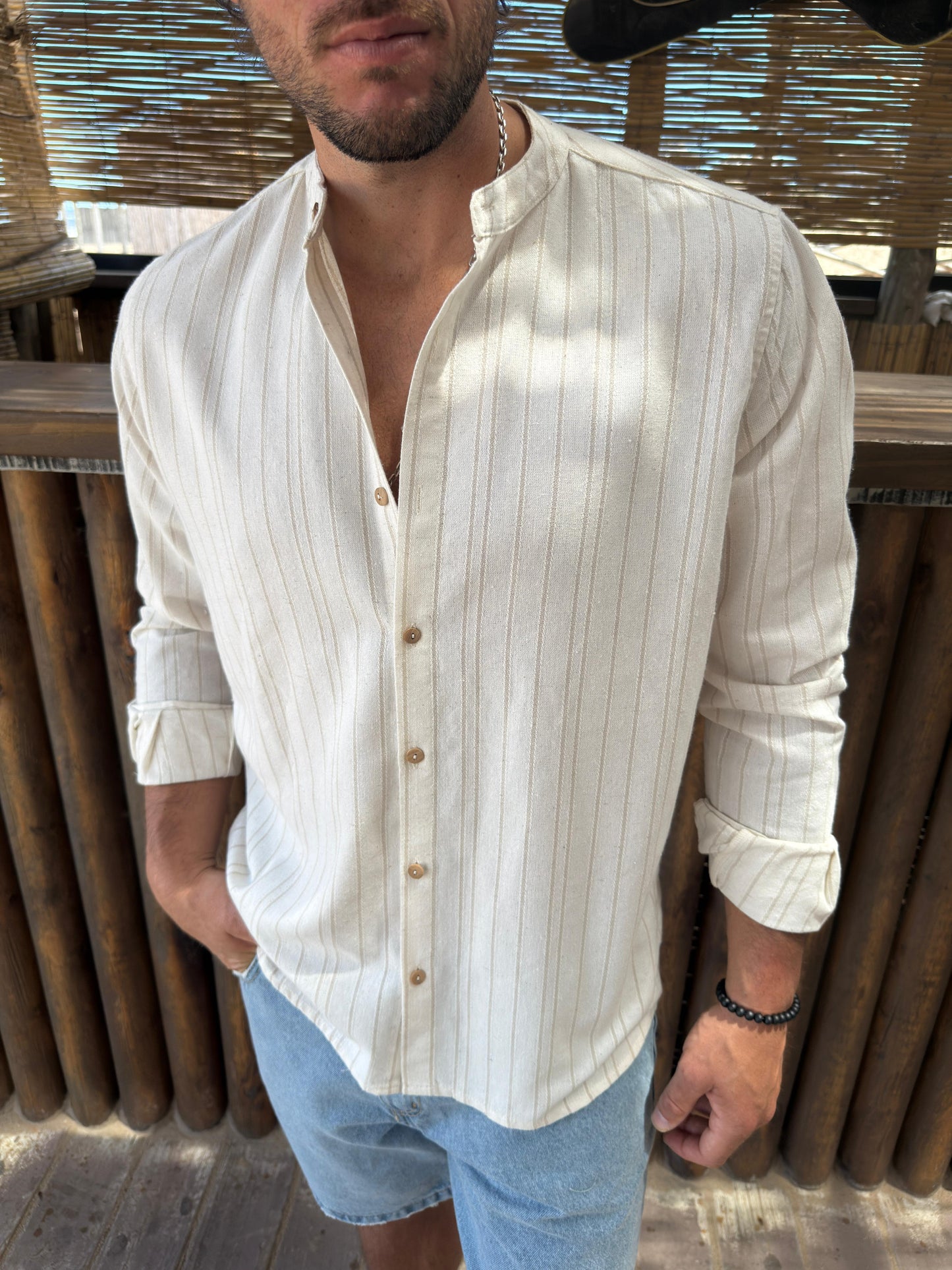 Camisa Lino Raya Arena