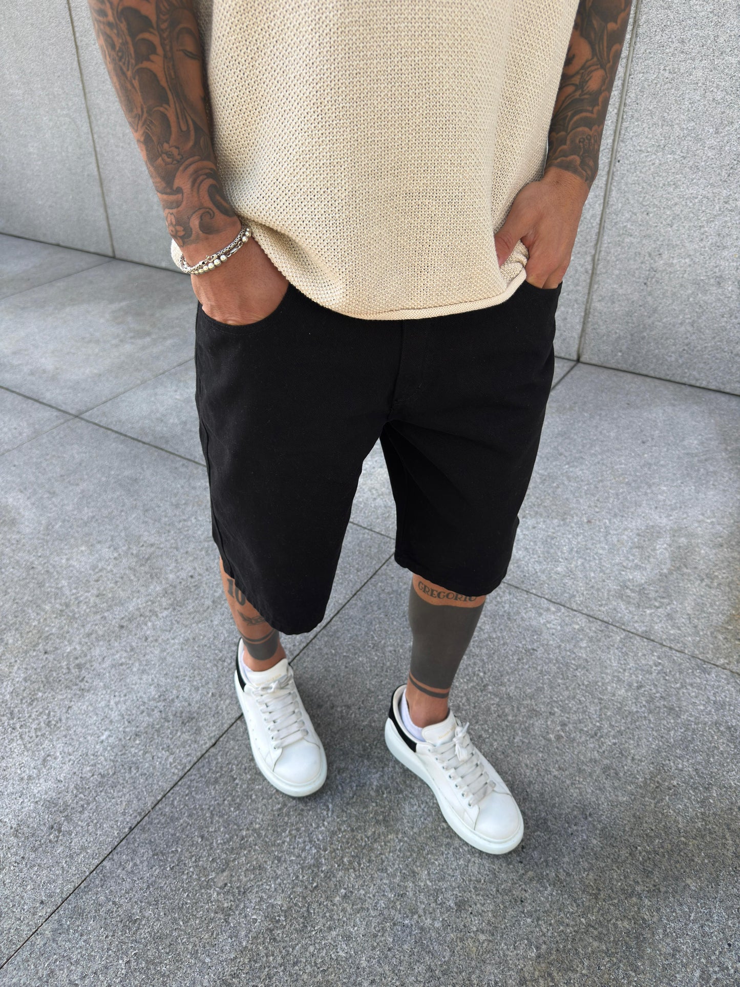 Bermuda BAGGY total Black