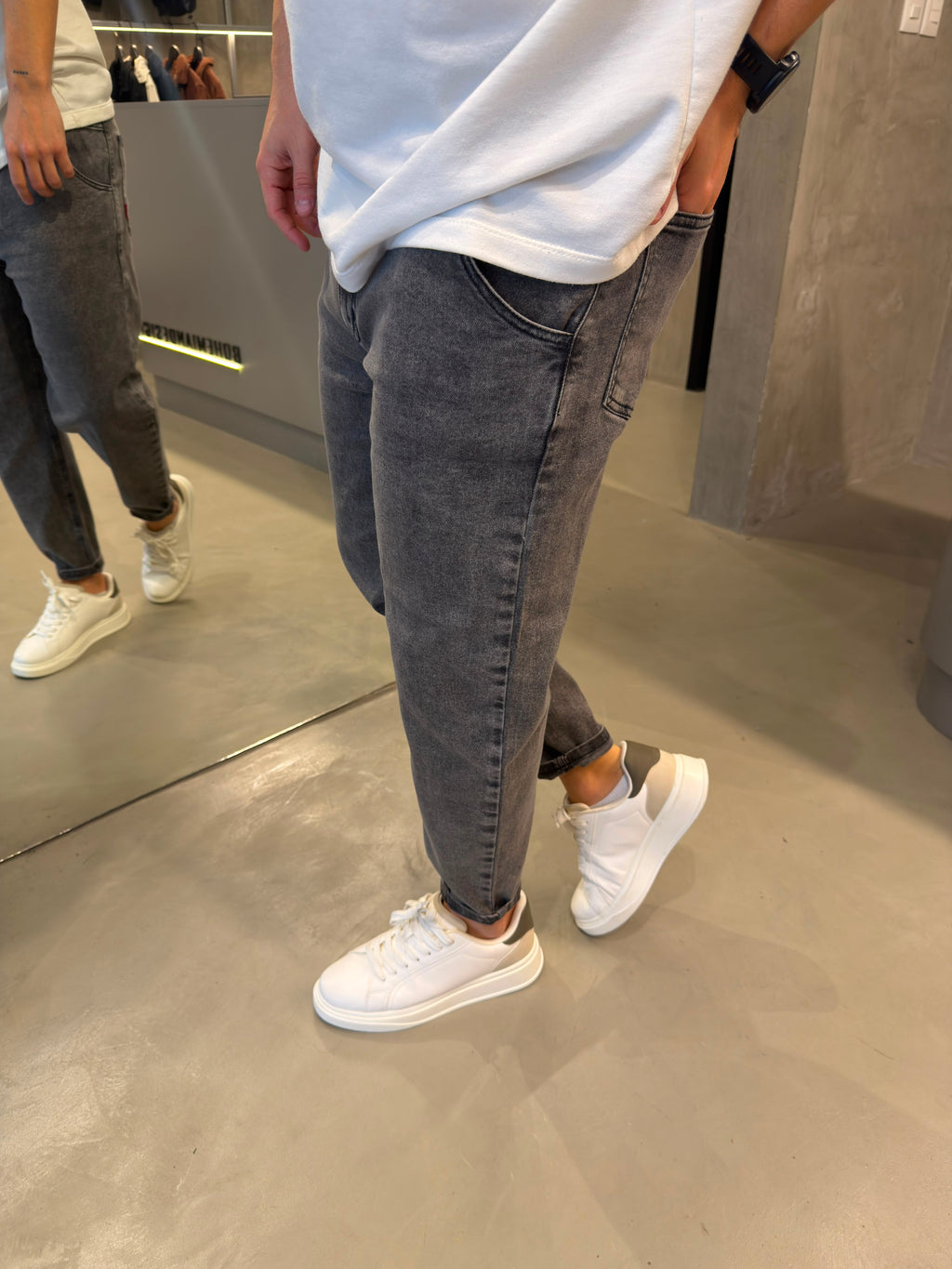 Slouchy Grey
