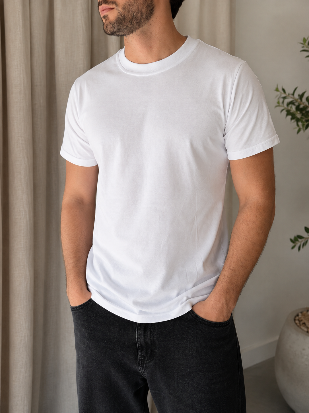 Remera Basic Blanco