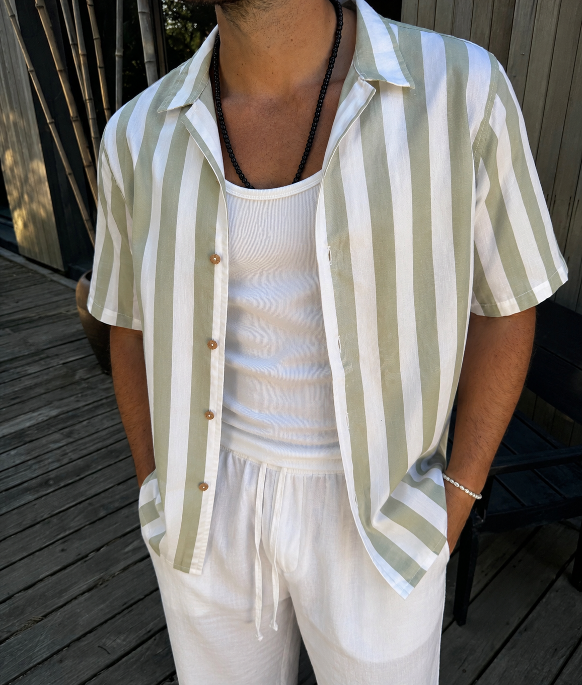 Camisa Raya Verde M/Corta
