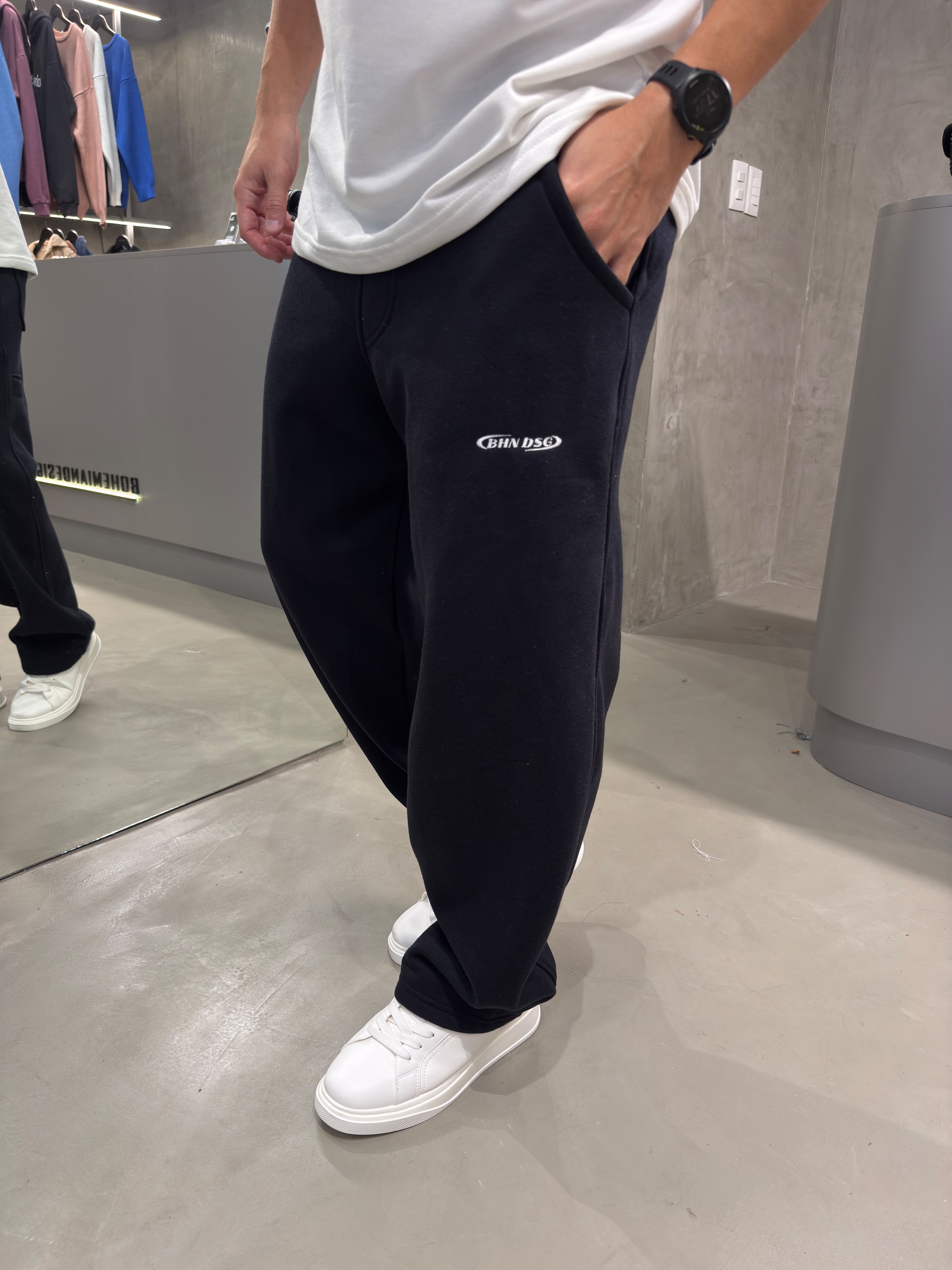 BAGGY Deportivo Negro