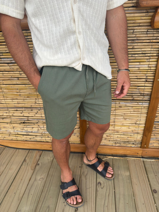Bermuda Lino Verde