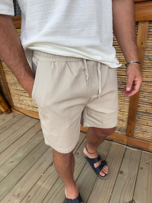 Bermuda Lino Beige