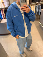Campera Boxy Lavado Azul