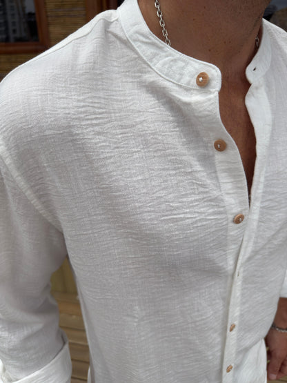 Camisa Mao Blanca