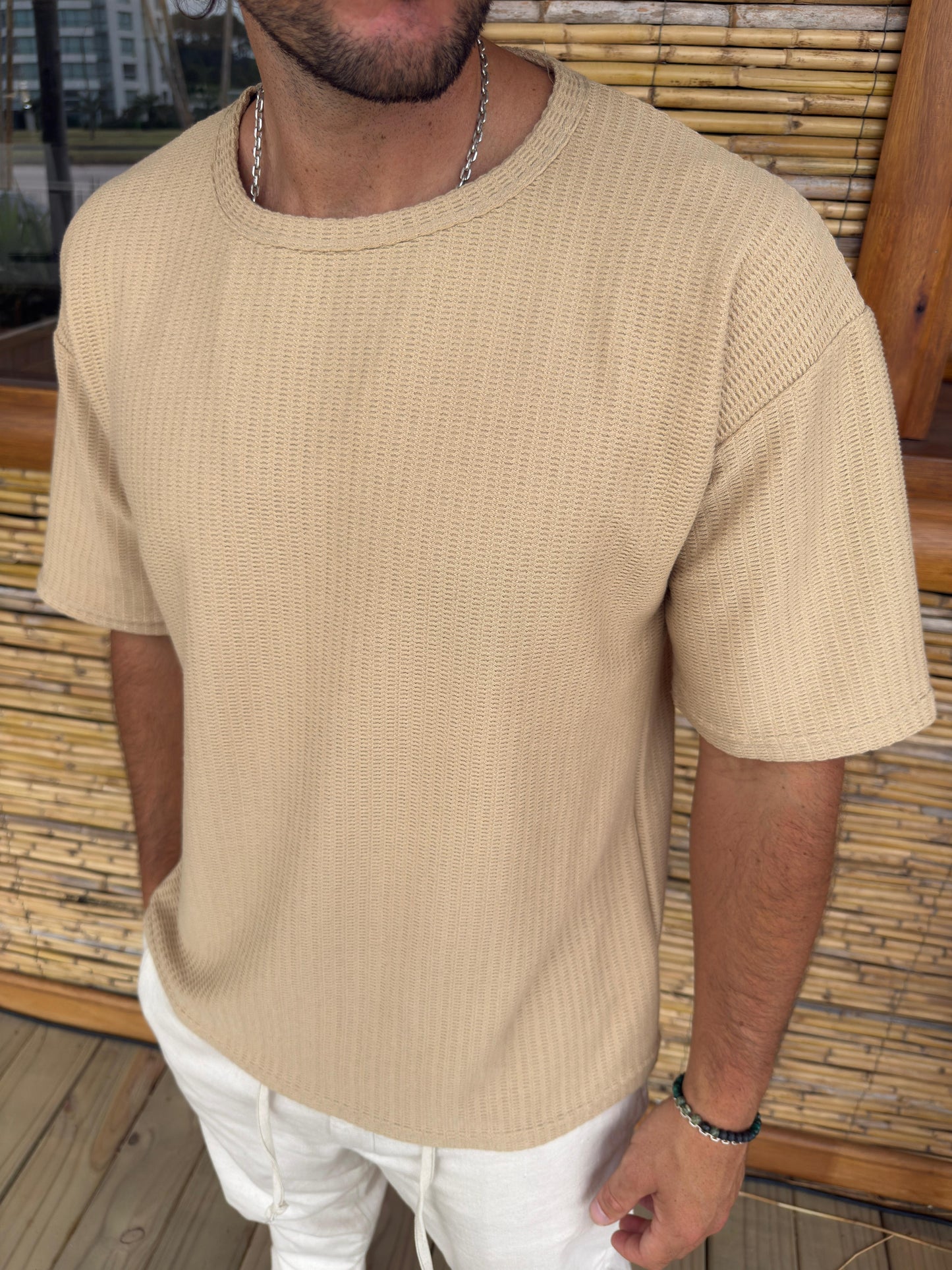 Remera Mykonos Beige