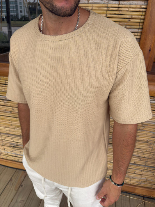 Remera Mykonos Beige