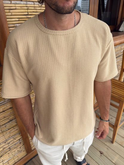 Remera Mykonos Beige