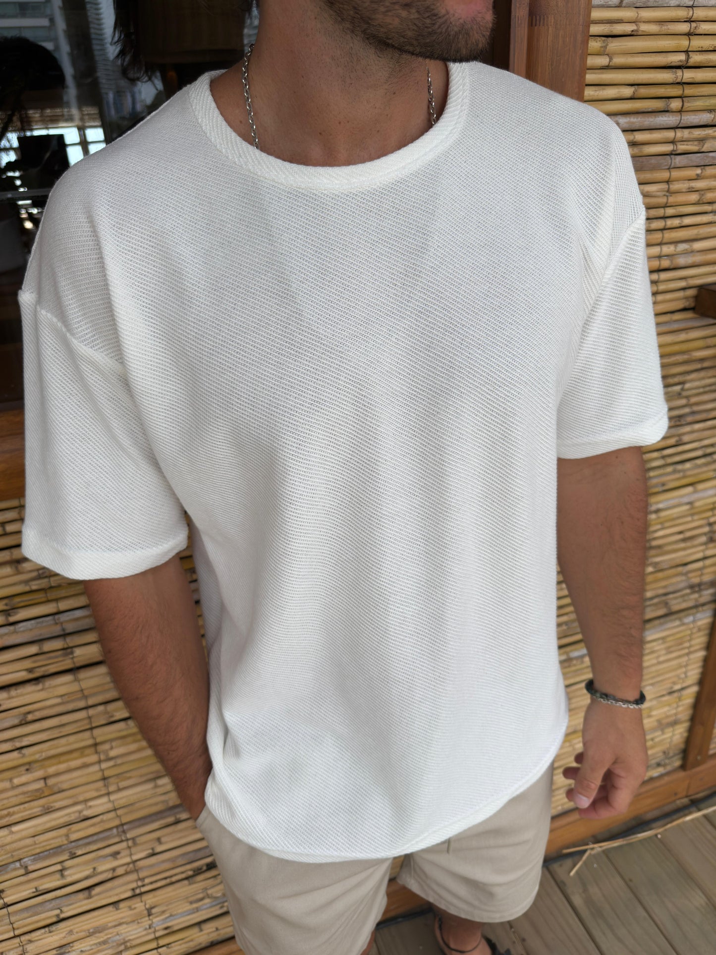 Remera Creta White