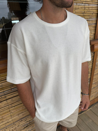 Remera Creta White