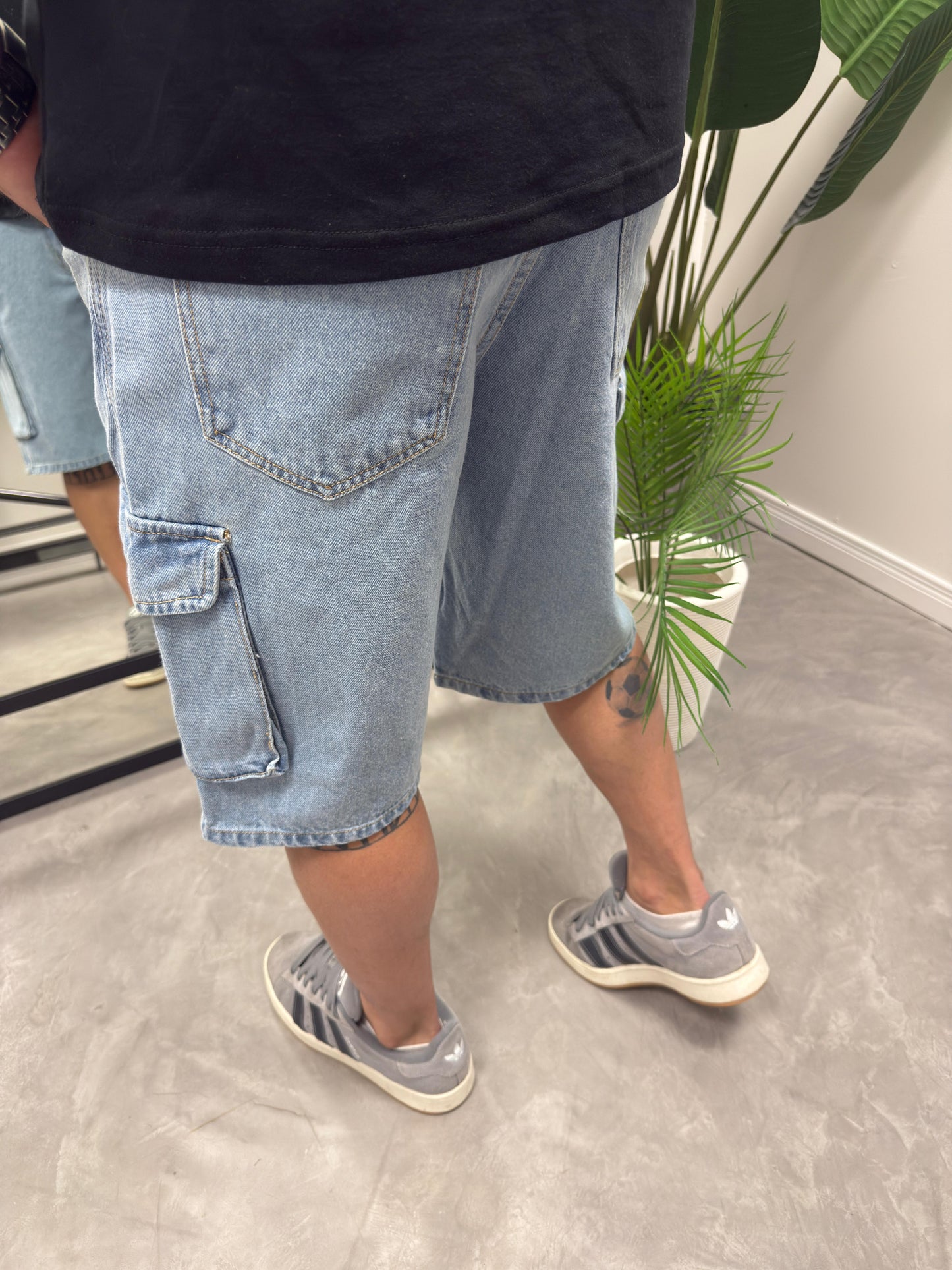 Bermuda Super BAGGY Cargo Jean