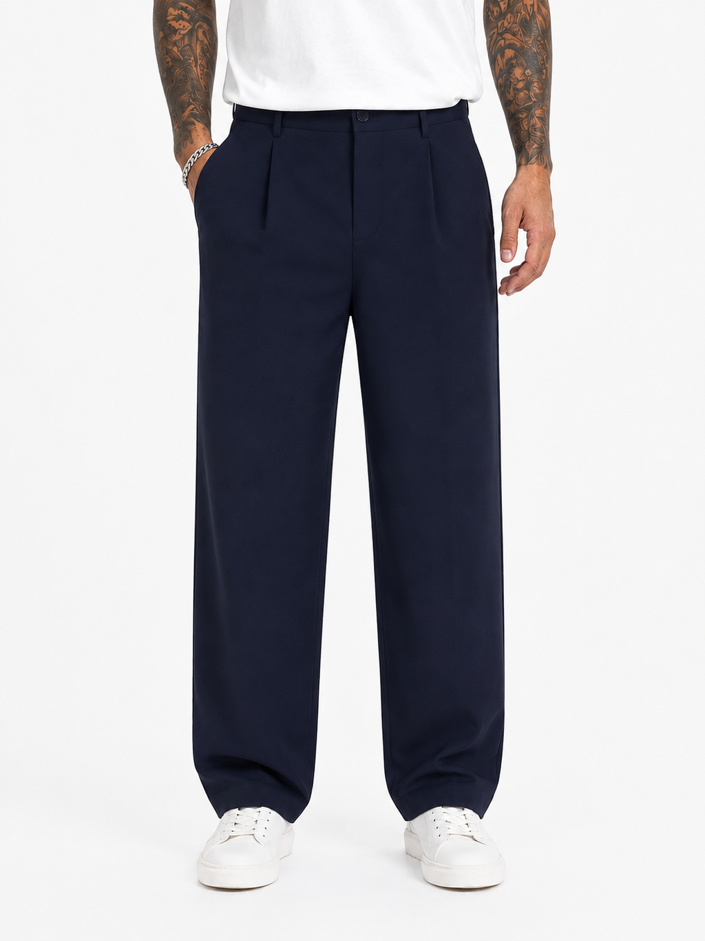 Pantalón Sastrero Azul Marino