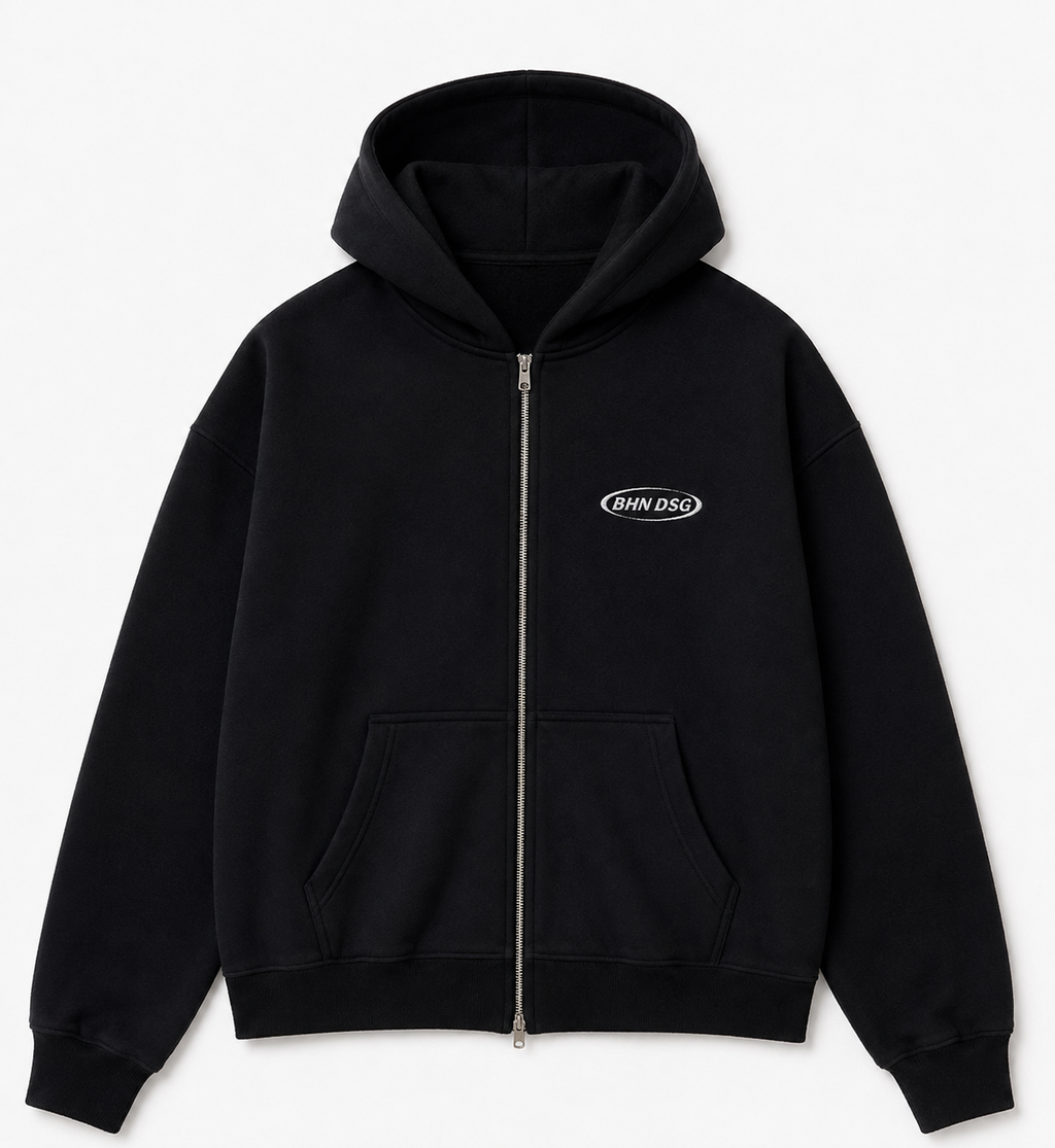 Campera Boxy Black