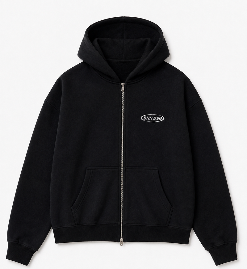 Campera Boxy Black