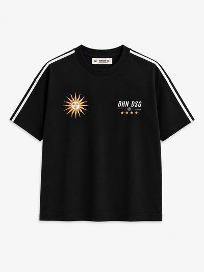 Remera Negra Uruguay