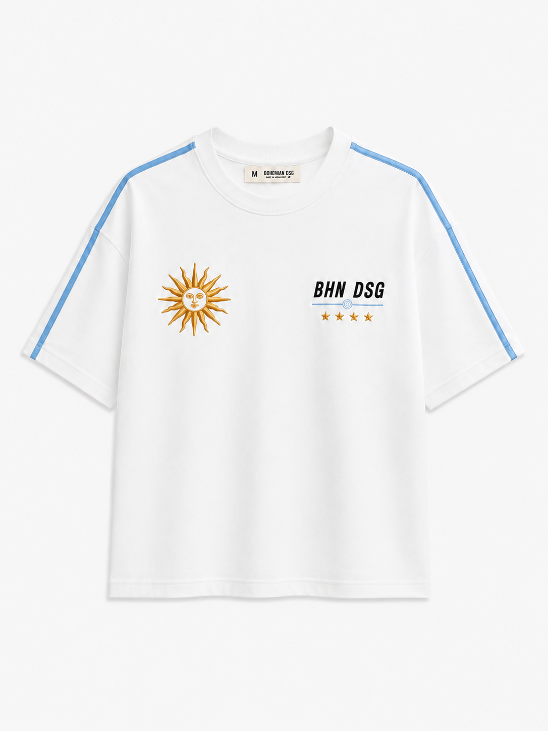 Remera Blanca Uruguay