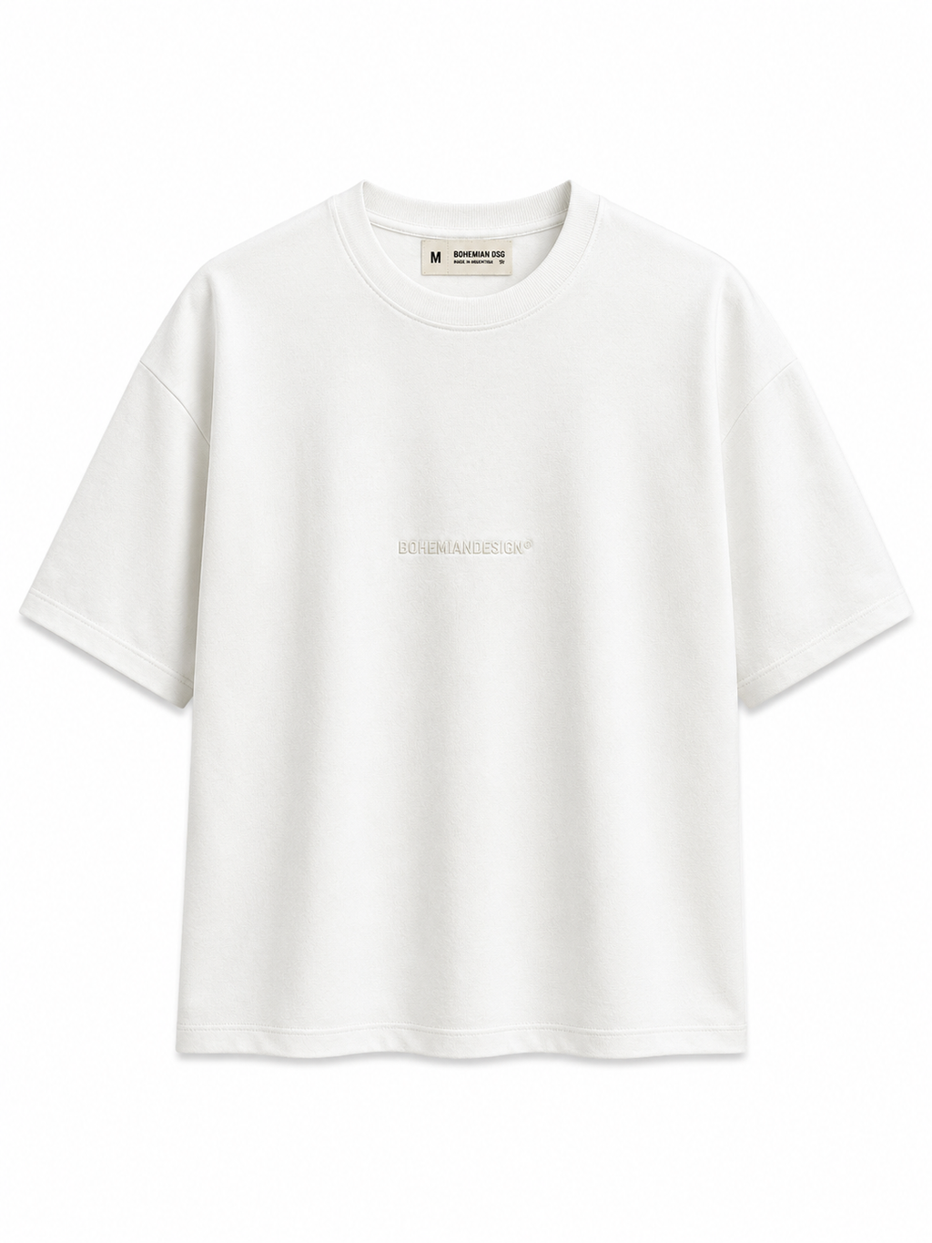 Remera Algodón Pesado Off White