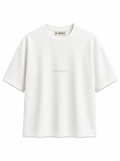 Remera Algodón Pesado Off White
