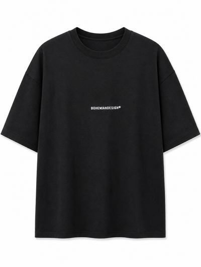 Remera Algodón Pesado Black