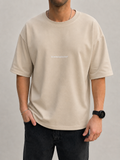 Remera Over Beige