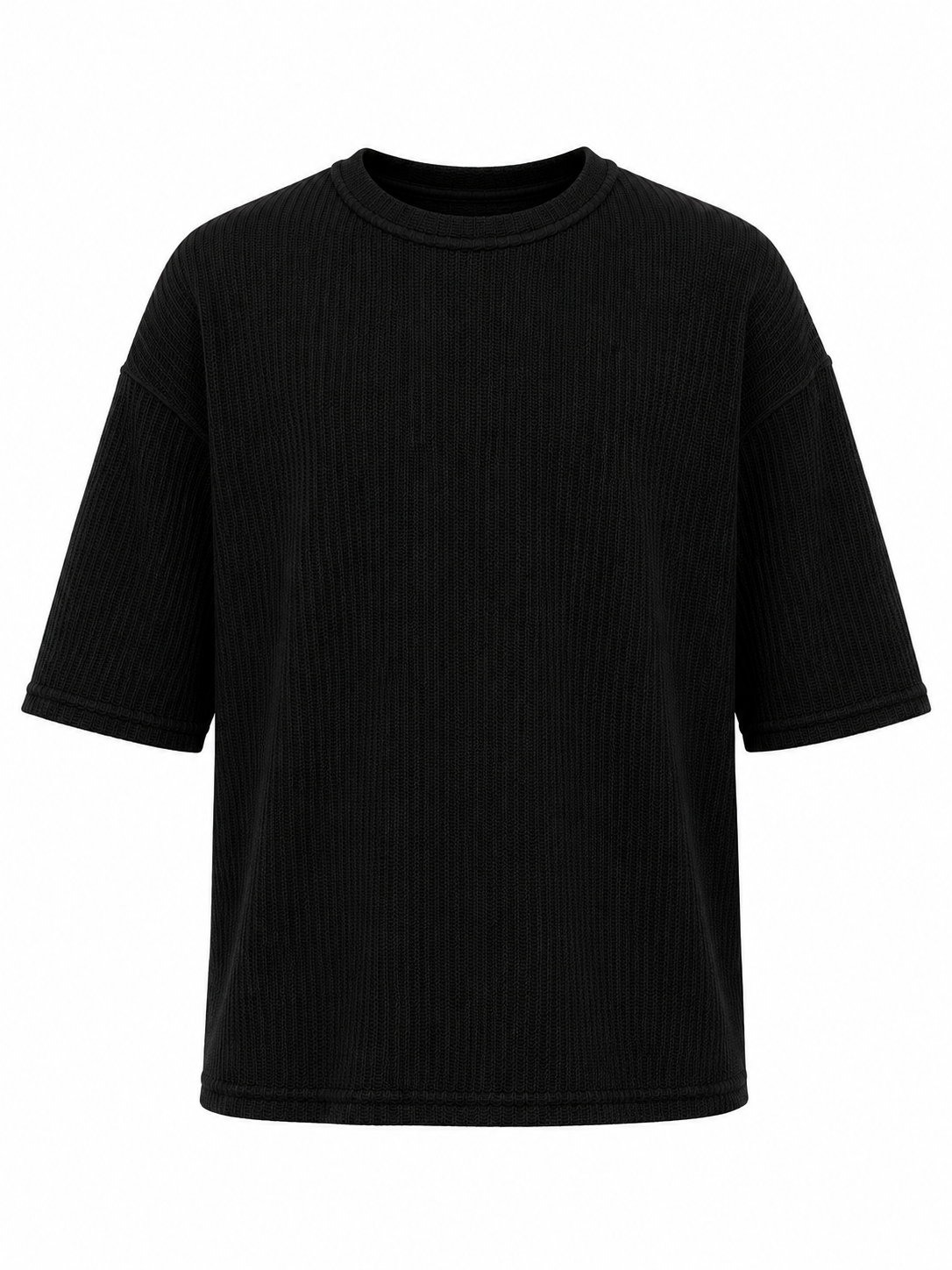 Remera Over Mykonos Negro