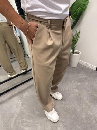 Pantalón BAGGY Sastrero Beige
